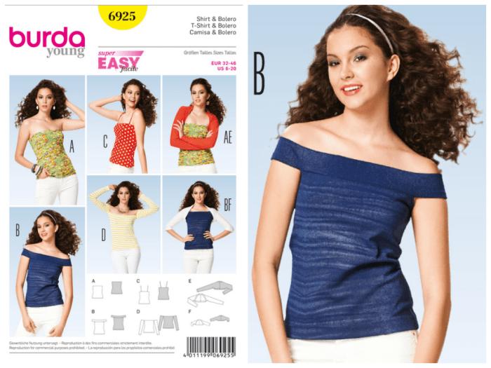 Burda Pattern B6925