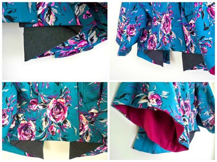 Alexander McQueen Showstudio Kimono Jacket details 