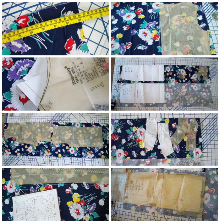 Navy Floral 4 Simplicity 1364