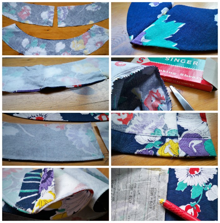 Navy Floral 5 Simplicity 1364